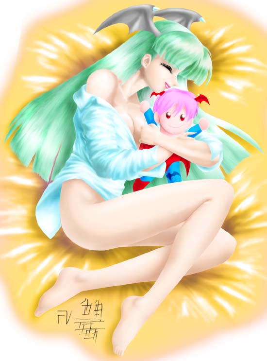 morrigan and doll