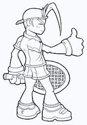 Tennis Character from Tennis Stars
