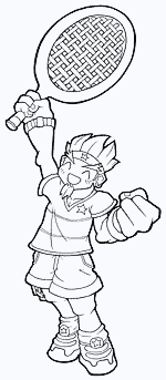 Tennis Character from Tennis Stars
