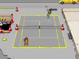 Gameboy Screen from Tennis Stars